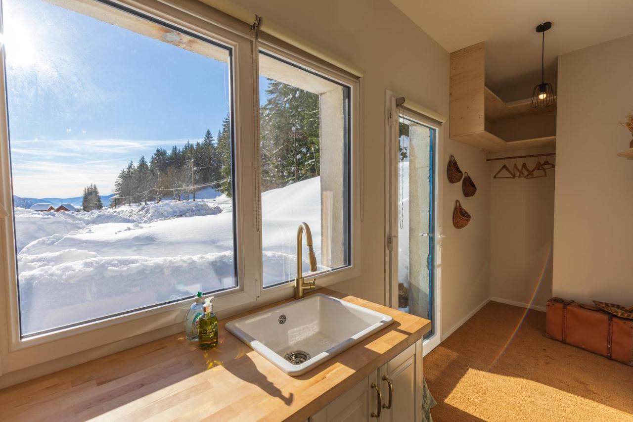 Studio La Résilience, au pied des pistes à Autrans Extérieur photo